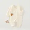 Ropa para Bebé Ropa para Recién Nacido Estilo Cuatro Estaciones Algodón Puro Cierre Mágico Ropa de Monje Pelele para Bebé Pijama Ropa Interior