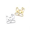 Acessórios de joias Corgi para animais de estimação fofos novos transfronteiriços DIY feitos à mão acessórios para colar pulseira brincos de aço titânio