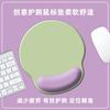 Tapete de Pulso Mouse Pad Combinando Cores Menina Apoio de Pulso Mouse Pad Silicone Espessado Antiderrapante Escritório Computador Homem