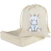 Animales de la Jungla Caricatura Linda Tela de Algodón Fiesta de Despedida de Soltera Bolsa de Regalo de Boda Regalo de Acompañamiento