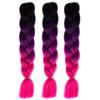 Colorida Big Braid Peruca Africano Big Braid Perucas Peru