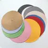 Manteles Individuales Redondos de PP Más Vendidos, Manteles Tejidos a Prueba de Aceite e Impermeables Estilo Occidental, Manteles para Mesa de Comedor, Posavasos, Posaplatos, Manteles Geométricos Aislantes del Calor Fabricante