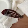 Novo 11,5 cm Oco Design de Folha Outono e Inverno Grampo de Cabelo Preguiçoso Pente Elegante Fivela de Borboleta Acessório de Cabelo Presilha de Tubarão