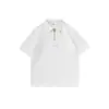 Camisa Polo de Verano Rumeng con Media Cremallera y Mangas Cortas para Hombre 2026 Nueva Marca de Moda Camiseta Casual Simple con Cuello