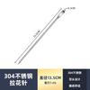 Acero Inoxidable Metal Flor Aguja Doble Cabeza Pluma de Tallado Aguja de Tallado Aguja de Decoración Electrodomésticos de Café Suministros de Café