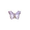 Broche de Mariposa Simulada Europea y Americana Aleación Tridimensional Incrustado de Diamantes Pin de Alta Gama Textura Retro de Alta Gama Accesorios de Ropa Venta al por Mayor