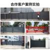 Sección Puerta Corredera Puerta Corredera Eléctrica Aleación de Aluminio Puerta Telescópica Segmentada Fábrica Sitio de Construcción Puerta Lineal Puerta Corredera Automática
