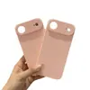 Cubo Rubik Bordes Rectos Carcasa de Material Escarchado Adecuado para Serie Apple Ip17 Agujero Fino Interior Anti-Caídas Funda de Teléfono Móvil de TPU