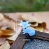 Enfeites de Novo Estilo, Enfeites Criativos para Casa, Enfeites de Raposa de Desenho Animado, Enfeites de Artesanato em Vidro, Decorações para Mesa de Escritório