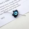 Pulsera de cuentas de aleación con diseño de monstruo de gato divertido con cuentas perforadas y personalidad única, anillo, collar y accesorios.