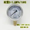 Manômetro de Pressão Sísmica YN60 para Indicador de Nível de Óleo Vertical Manômetro Hidráulico Manômetro de Pressão de Óleo de Máquina de Moldagem por Injeção 1015 100 150 250KG