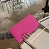 Cartera larga con cremallera de cuero genuino, piel de vaca de capa superior, monedero tipo clutch de gran capacidad, nuevo modelo 2026, monedero de estilo japonés