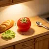 Micro Paisagem Tomate Simulação Tomate Vegetal Miniatura Comida Brinquedo Cena de Cozinha Decoração Chaveiro Ornamento DIY