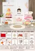 Montaje de Escena de Decoración para Primer Cumpleaños Estilo Coreano, Accesorios para Cumpleaños de Bebé Luna Llena y Cien Días, Fondo de Tablero de KT para Niños y Niñas