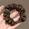 Otoño Invierno Estilo Coreano Cuadros Lazo para el Pelo de Intestino Grande Mujer 2026 Nuevo Gama Alta Súper Grande Cuerda para Moño Flor en la Cabeza Accesorios para el Cabello