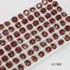 Rhinestones Octagonales Corte Rosa Dongzhou de 8 mm, Rhinestones Brillantes K9 con Base Puntiaguda, Nuevas Decoraciones para Uñas, Rhinestones para Accesorios de Aretes DIY