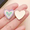 20 Estilos de Arcoíris de Goteo de Aceite Meteoro Nube Sonriente Accesorios de Joyería de Aleación Colgantes DIY Pulsera Pendientes Charms Venta al por mayor