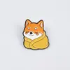 Broche Adorable con Forma de Perrito Acolchado Serie de Mascotas Lindas Creativas Insignia de Animal de Dibujos Animados Decoración para Mochila Escolar de Niños