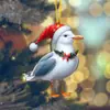 Nuevo Acrílico Plano Transfronterizo Mundo Animal Colgante Fiesta de Navidad Adorno para Árbol de Navidad
