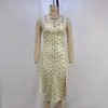 Ropa de Mujer Transfronteriza Europea y Americana Verano 2026 Vestido Floral con Abertura Amazon Dropshipping Comercio Exterior Wholesale Vestido de Mujer