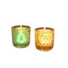 Caja de regalo de vela aromática navideña más vendida transfronteriza, ambiente festivo, decoración de vela aromática LED con sensor de luz de Halloween