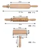 Rodillo de Navidad Grabado Láser Repujado Patrón Geométrico Impresión Irregular Rodillo para Masa de Galletas