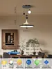 Instalación de bolsa Brazo oscilante estilo retro Luz colgante para restaurante 6 luces nuevas para restaurante mesa redonda retro Iluminación de ambiente artístico Hierro arte de hierro