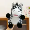 Brinquedos de Pelúcia de Animais da Selva Transfronteiriços Marionetes de Mão Atacado Bonecos para Contar Histórias no Jardim de Infância Série Animais da Fazenda e do Oceano Pássaros