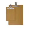 Portapapeles con clip de madera Clip de tablero de madera Carpeta Clip para menú Lista de gastos e ingresos Clip Tablero de escritura
