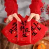 Nuevo Sobre Rojo de Caligrafía 2025 para el Año Nuevo, Sobre Rojo Universal para el Año Nuevo, Sobre Rojo de Estampado en Caliente de Alta Gama, Bolsa de la Suerte