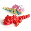 Leão Dançante Impresso em 3D Transfronteiriço Alívio do Estresse Tendência Nacional Brinquedo Decoração de Interior Brinquedo Infantil Artesanato de Leão Dançante Chaveiro