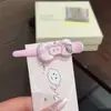 Grampo de Cabelo Xadrez Maçã Creme Fofo Estilo Ins Doce Clipe Bico de Pato Versátil Menina Desenho Animado Franja Acessório de Cabeça Estilo Novo