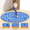 Tablero Circular de Acupresión para Trotar Ultra-Lento TPE Ampliado y Engrosado Esterilla de Masaje de Pies para el Hogar Dispositivo de Salud para Fitness Deportivo