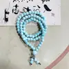 Novo estilo chinês três anéis empilhados 108 contas cerâmica Jingdezhen pulseira joia feminina atacado pulseira estilo étnico