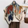 Pañuelo Cuadrado Pequeño de Imitación Seda Floral Colorido 70cm Pañuelo para la Cabeza Decoración de Camisa Chal Protector Solar Bufanda para el Cuello Bufanda de Mujer