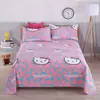 Tecido Floral Xadrez, Tecido Amigo da Pele, Pedaços Grandes de Tecido para Sofá, Cortinas, 4 Lençóis de Cama, Capas de Edredom, Tecido Cor de Arroz, Roupa de Cama na Cor Lótus