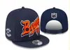 Gorra de Béisbol de Borde Plano Bordada con SF de Equipo de Fútbol de la Liga Mayor de 32 Equipos Ajustable Transfronterizo para Exteriores Calle Hip-Hop