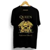 Nueva Camiseta de Rock de Queen para Hombre Manga Corta Casual Ba
