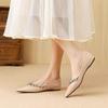 Mocassins Street-Style de Alto Valor para Aumentar a Altura e Emagrecer, Novos Sapatos Baixos de Bico Fino Gentis e Elegantes para a Noite em Estilo Francês para Primavera e Verão