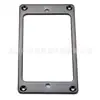 Estrutura de metal para captador de guitarra elétrica, captador duplo de guitarra elétrica, estrutura de metal para captador duplo, Suporte 2*2 plano