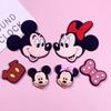 Acessórios Decorativos DIY Personalizados Decorações para Capa de Celular do Mickey e da Minnie Adesivos Ímãs de Geladeira Charms para Sapatos Adesivos Decorativos