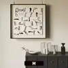Pintura Decorativa Moderna Minimalista de Lujo Ligero para Sala de Estar Arte Personalizado para Nichos Pintura Colgante para Pared de Hotel, Casa de Huéspedes, Habitación Modelo, Pasillo