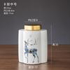 Vasos Ornamentos Sala de Estar Arranjo de Flores Veado Sika Mobiliário para Casa Estilo Jingdezhen Criativo Simples Decorações de Mesa