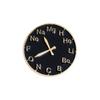 Broche Redondo Negro Moneda Símbolo de Letra Reloj Gráfico de Estructura Molecular Atómica Química Insignia Aleación de Aceite de Goteo