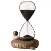 Reloj de Arena Decorativo Creativo Artefacto para Estación de Trabajo de Oficina Decoración Interesante para Escritorio Regalo de Vuelta a Clases
