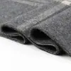 Bufanda Moderna Estilo Coreano para Hombre, Bufanda Gruesa Cálida de Invierno con Jacquard de Imitación Cachemir y Forro Polar, Bufanda para el Cuello Hecha a Medida del Fabricante