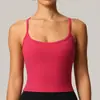 Top Regata de Yoga Cruzado Outono Inverno Feminino Roupa Externa Casual Versátil Alça Dupla à Prova de Choque Camisola Roupa Íntima Esportiva para Corrida