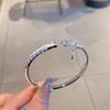 Pulsera de Plata Esterlina Pavo Real para Mujer Plata 9999 Pulsera de Plata Sólida Nicho Estilo Chino Joyería Auspiciosa para Regalo de Madre