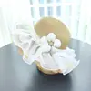 Nuevos Sombreros de Primavera y Verano, Sombreros de Paja para Niños, Sombreros de Pescador con Sombrilla de Flores, Bolsos para Niñas, Sombreros de Protección Solar para la Playa
