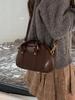 Bolso Retro para Viajes Meilade para Mujer 2026 Nuevo Bolso de Mano Coreano Bolso de Bowling Versátil Bolso de Hombro Cruzado